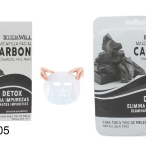 MASCARILLA FACIAL CARBON NEGRO