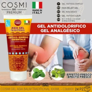 Gel Asiatico Calmante del Dolor