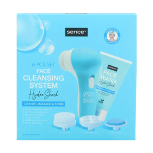 Sence Set 6pcs Facial Cleansing Device Hydro Shock