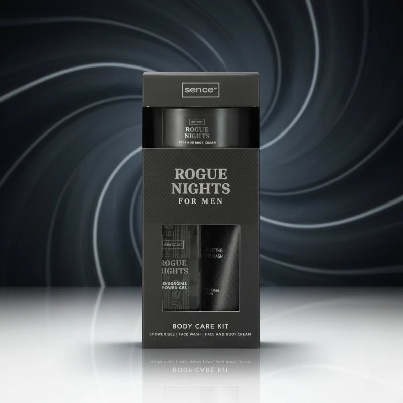 Set de regalo 3 piezas para hombre Cuidado corporal Noche Luxe