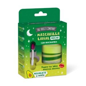 Mascarilla labial de noche con niacinamida - Aguacate y vainilla