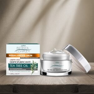 Crema Facial con Aceite de Arbol de Te 50 ml