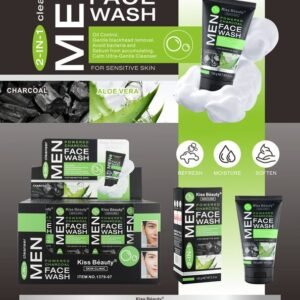 Limpiador Facial 2 In 1 Con Carbón Activo y Aloe Vera