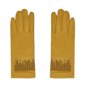 Guantes piedras Mostaza