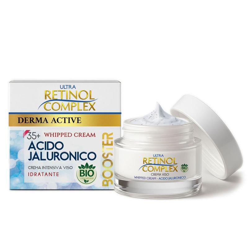 Linea Biologica Whipped Cream con acido Jaluronico Hidratante