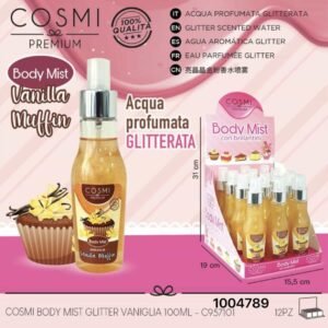 COSMI BODY MIST GLITTER VAINILLA 100ML