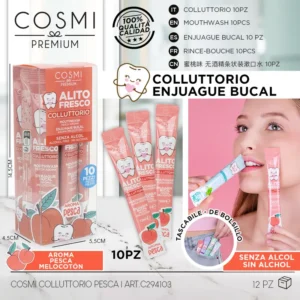 ENJUAGUE BUCAL MELOCOTON