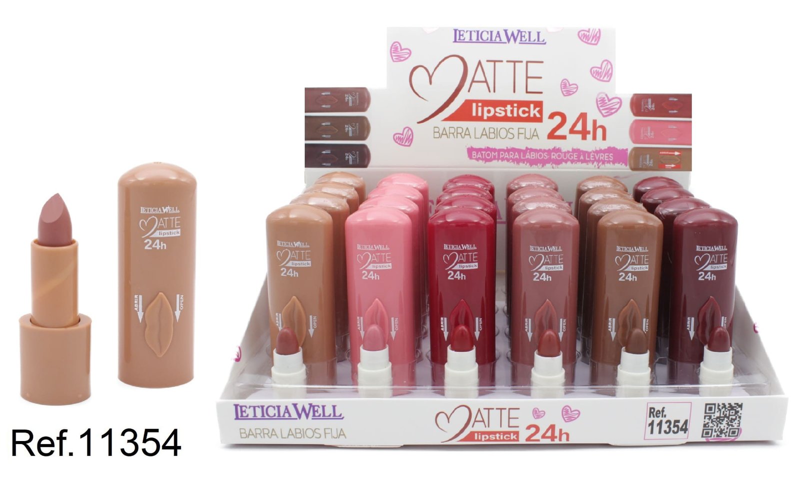 BARRA LABIOS MATTE LIPSTICK 24h