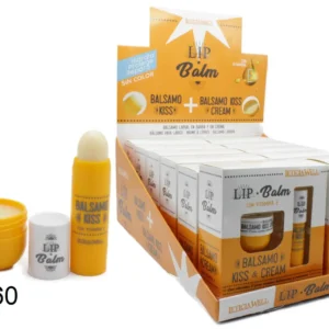 PACK LIP BALM TARRO+BARRA KISS CREMA