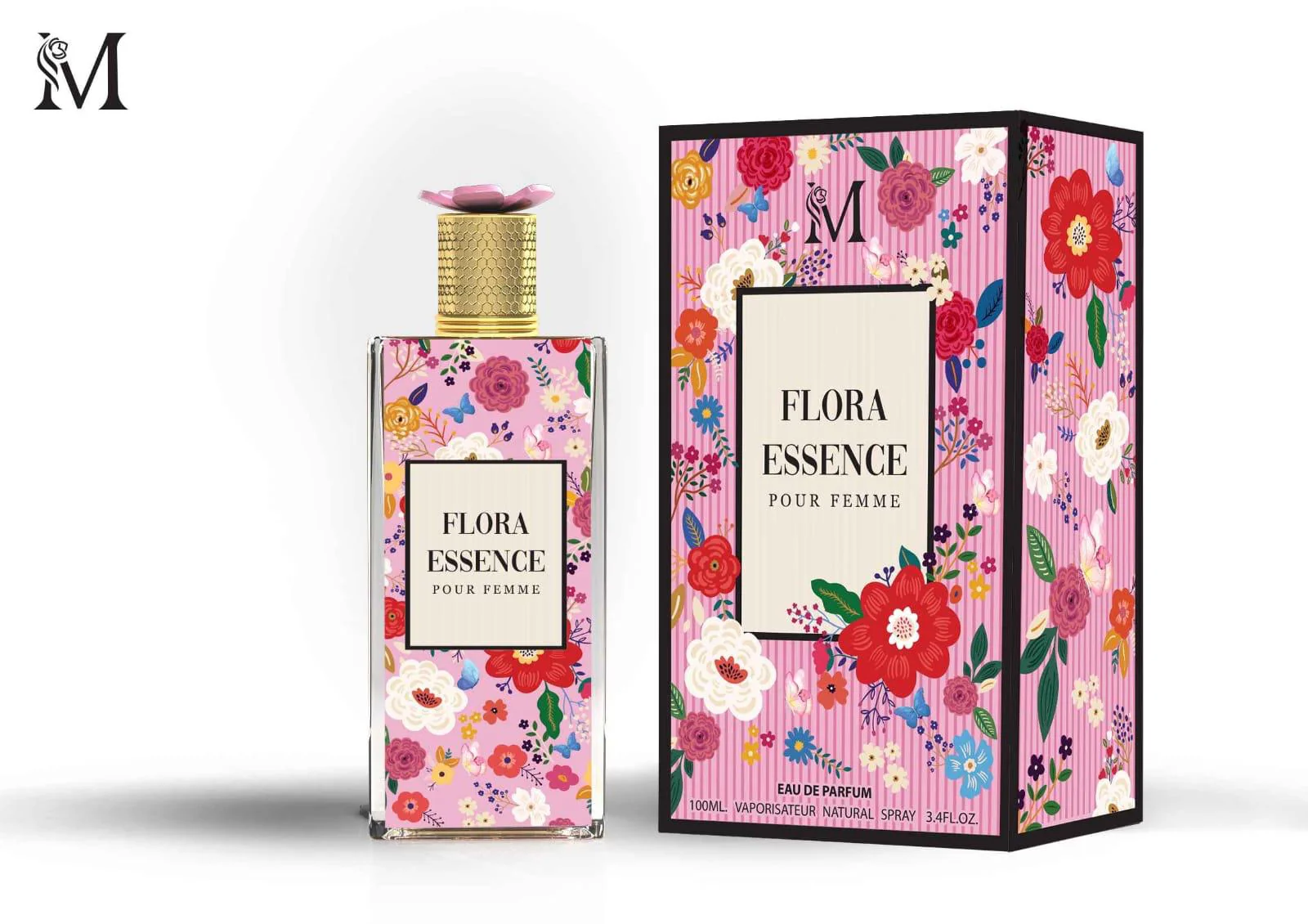 PERFUME 100ML FLORA ESSENCE POUR FEMME
