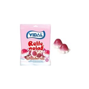 Golosina fresones nata rell. bolsa 85 gr