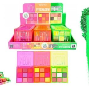 Neon Eyeshadow Pink+Orange+Green