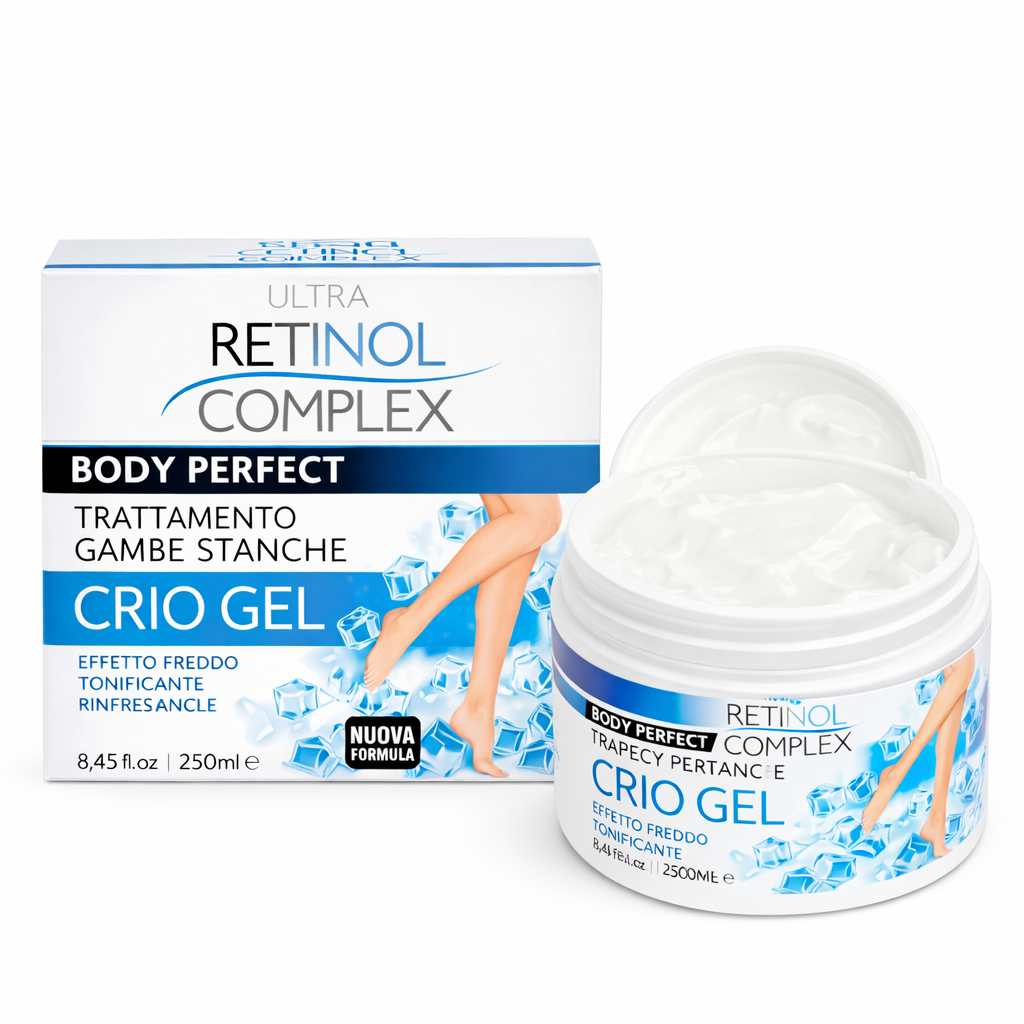 Tratamiento de Piernas Cansadas “CRIO GEL” 250 ml