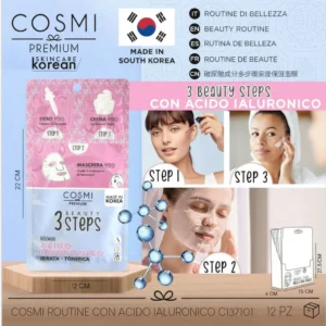 TRATAMIENTO KOREANO EN TRES PASOS HIALURÓNICO