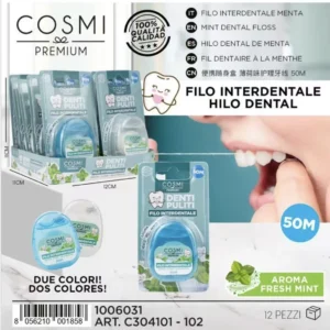 HILO INTERDENTAL MENTA 50M