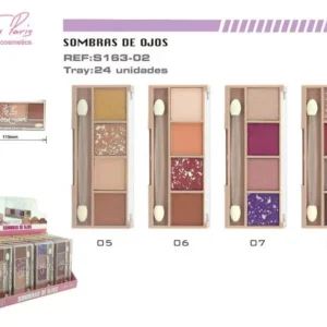 PALETA SOMBRA DE OJOS 4 TONOS N2