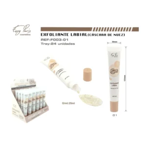 EXFOLIANTE LABIO CON CÁSCARA DE NUECES