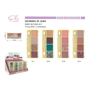 PALETA SOMBRA DE OJOS 4 TONOS N1