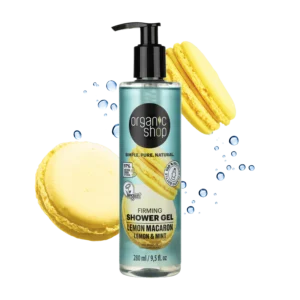 Gel de ducha reafirmante macaron de limón