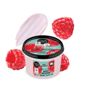 Mousse corporal revitalizante frambuesa dulce