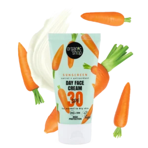 Crema facial de día con protector solar FPS 30 para piel normal a seca