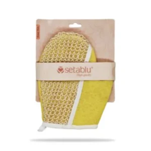 SHOWER GLOVE IN HORSEHAIR COLOURS