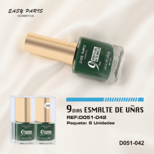 LACA DE UÑAS 9 DIAS ALTO BRILLO