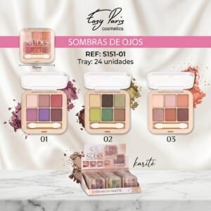 SOMBRA DE OJOS NUDE 6 TONOS