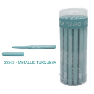 LAPIZ OJOS AUTOMATICO METALLIC TURQUESA