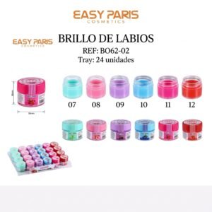 BRILLO DE LABIOS CON COLOR SABORES