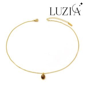 COLLAR ACERO CHAPADO ORO 18K