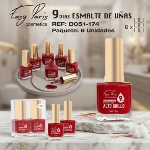 LACA DE UÑAS 9 DIAS N174