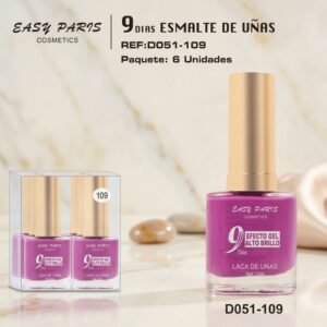 LACA DE UÑAS 9 DIAS N109