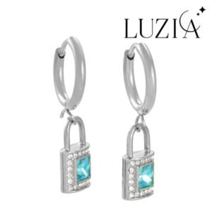 PENDIENTES ACERO CIRCONITAS