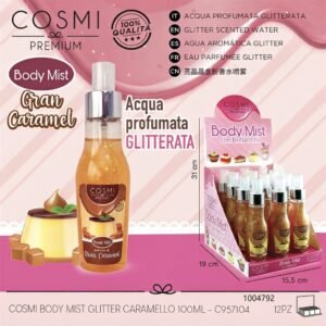 BODY MIST GLITTER CARAMELLO 100ML